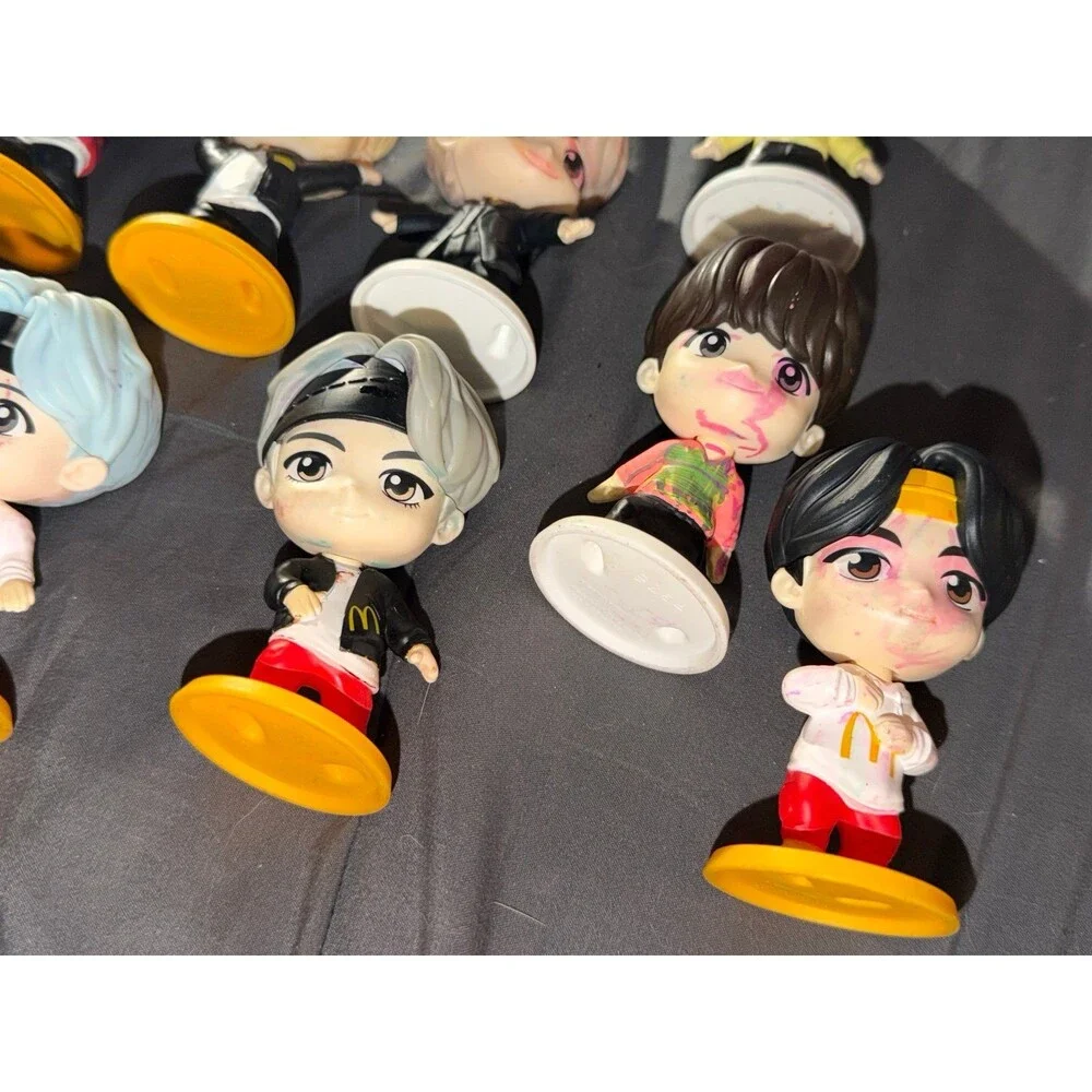 Set of 11 McDonald’s TinyTAN x BTS Happy Meal Toys